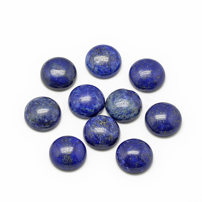 Natural Lapis Lazuli Cabochons X-G-R416-16mm-33-1