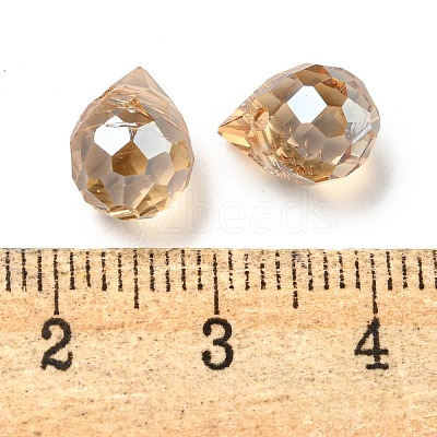 Electroplated Glass Beads EGLA-K062-01A-AB01-1