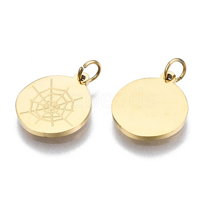304 Stainless Steel Charms STAS-S116-365G-1