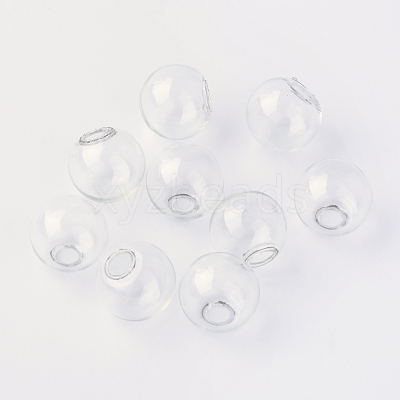 Round Mechanized One Hole Blown Glass Globe Ball Bottles BLOW-R001-8mm-1