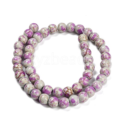 Synthetic Turquoise Beads Strands TURQ-F019-03D-1