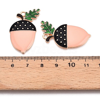 Thanksgiving Day Theme Alloy Enamel Pendants ENAM-T020-52J-01-1