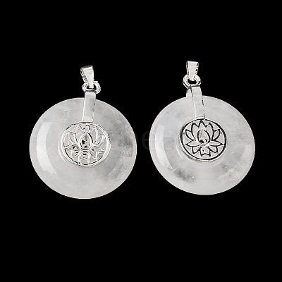 Natural Quartz Crystal Pendants GG-CBAF4FB-02S-B06-1