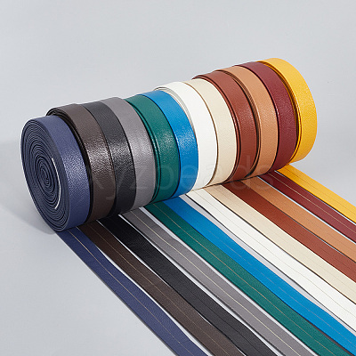 5M Folding PU Leather Flat Cord OCOR-WH20012-14C-05-1