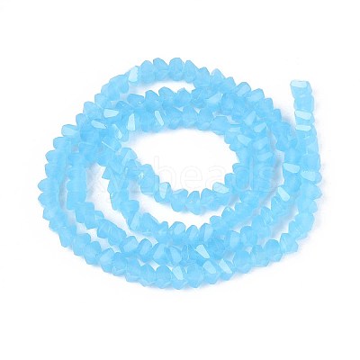 Imitation Jade Glass Beads Strands GLAA-N020-4mm-33-1