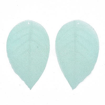 Polyester Organza Fabric Big Pendants FIND-S322-001A-03-1