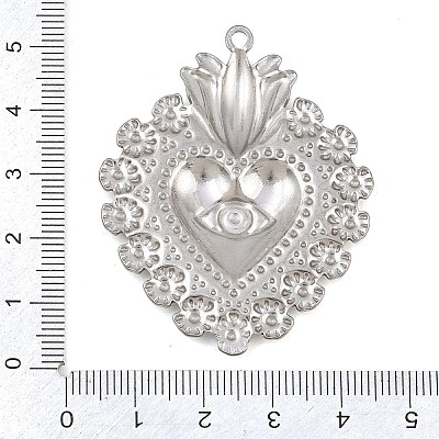 304 Stainless Steel Big Pendants SA-CBAE7EB-27P-1