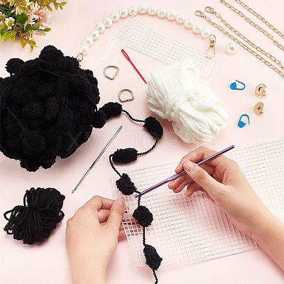 DIY Purse Weaving Kits DIY-WH0304-727B-1