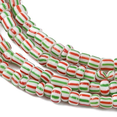 Handmade Lampwork Beads Strands BLOW-K001-01B-01-1