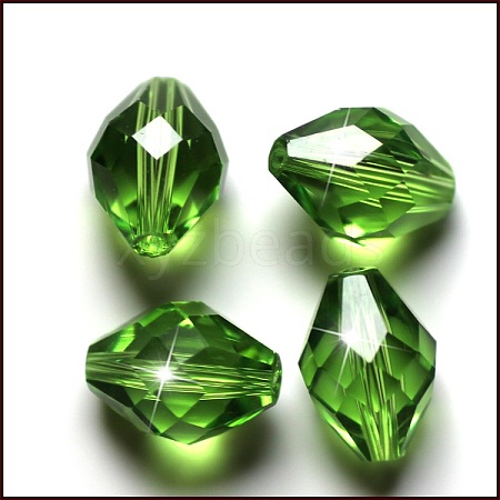 Imitation Austrian Crystal Beads SWAR-F054-13x10mm-16-1
