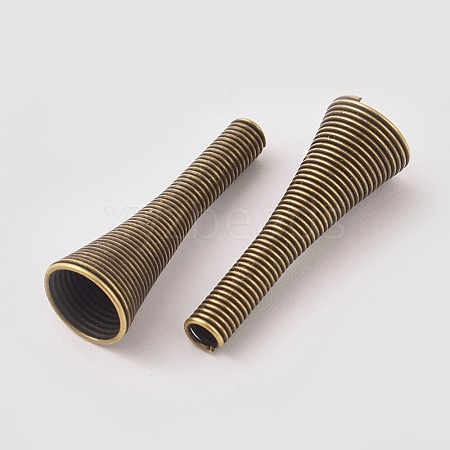 Alloy Spring Bead Cone PALLOY-WH0067-30AB-1