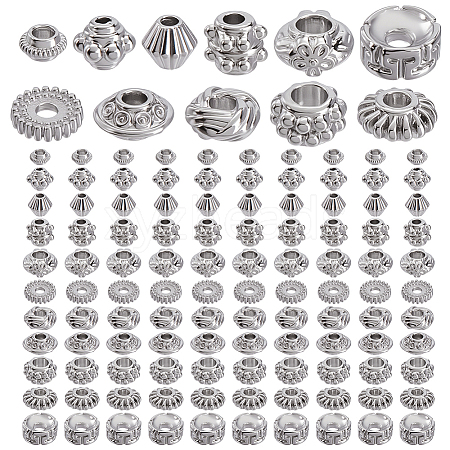 11 Styles Alloy Beads FIND-PH0025-88P-1