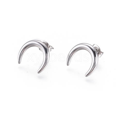 Tarnish Resistant 304 Stainless Steel Stud Earrings EJEW-I235-05P-1