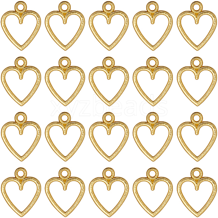 100Pcs Tibetan Style Alloy Charms FIND-SC0012-39G-1