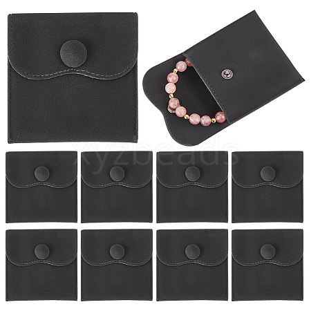  10Pcs Velvet Jewelry Pouches AJEW-NB0005-66H-1