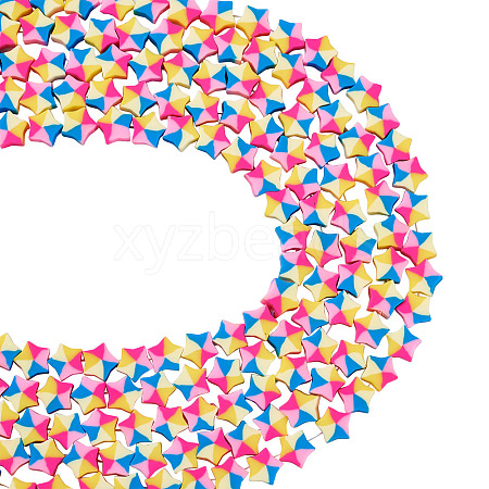 Handmade Polymer Clay Beads CLAY-CD0001-05-1