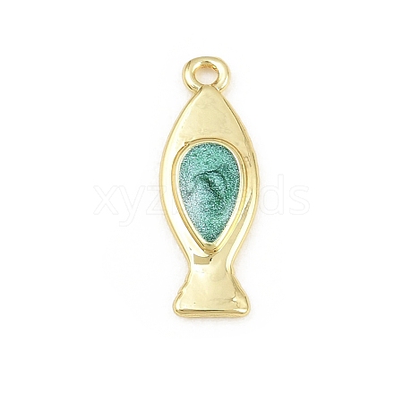 Brass Pendants KK-CBAAB9C-03G-01A-1