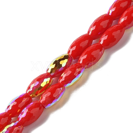 AB Color Plated Electroplate Beads Strands EGLA-H104-03A-1