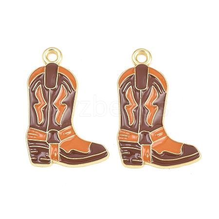 West Cowboy Theme Alloy Enamel Pendants LS-ENAM-L056-01D-04-1