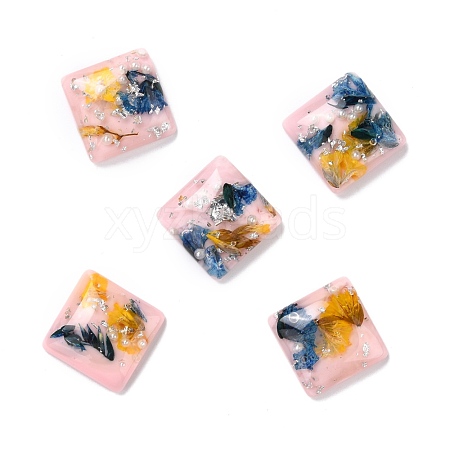 Transparent Resin Cabochons CRES-P019-05D-1