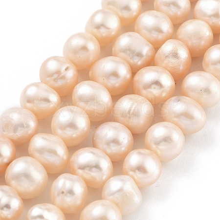 Natural Cultured Freshwater Pearl Beads Strands PEAR-C003-16A-1