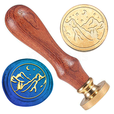 Wax Seal Stamp Set AJEW-WH0208-1030-1