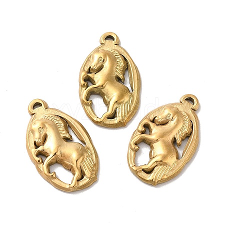 Ion Plating(IP) 304 Stainless Steel Pendants X-STAS-Q001-20G-1
