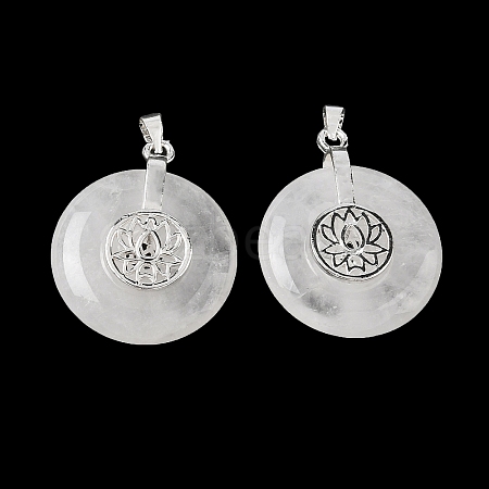 Natural Quartz Crystal Pendants GG-CBAF4FB-02S-B06-1