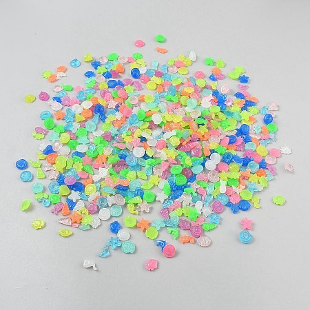 Luminous Acrylic Beads OACR-WH20006-11A-1