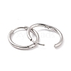304 Stainless Steel Huggie Hoop Earrings for Women EJEW-F280-07C-P-2