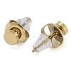 Ion Plating(IP) 304 Stainless Steel Stud Earrings for Women EJEW-B109-04D-G-2