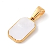 Ion Plating(IP) 304 Stainless Steel Pendants OACR-S041-01-2