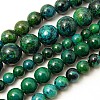 Synthetic Chrysocolla Beads Strands LS-G-L529-B01-10mm-2