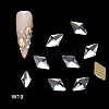 Flat Back Glass Rhinestone Cabochons MRMJ-Q072-28A-2