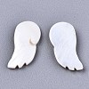 Natural Freshwater Shell Cabochons SHEL-R113-13-2