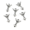 Tibetan Style Zinc Alloy Lantern Chandelier Component Links X-TIBEP-R334-166AS-RS-1