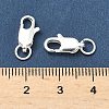 Brass Lobster Claw Clasps KK-H532-18S-3