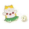 Summer Beach Cartoon Cat Enamel Pins JEWB-S034-03G-B-3