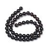 Natural Black Onyx Beads Strands G-L555-04-8mm-4