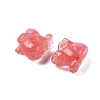 Cherry Quartz Glass Carved Figurines DJEW-L023-E01-2