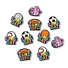 12Pcs 6 Styles Silicone Beads SIL-CJ0003-12-8