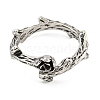 Alloy Finger Rings for Women RJEW-A034-07AS-2