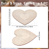 Wooden Cut Tracks WOOD-WH0050-038B-3