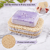 5Pcs 3 Styles Oval & Rectangle PVC Soap Saver Pads AJEW-GA0003-77-4