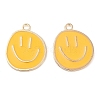 Alloy Enamel Pendants PALLOY-S192-03G-05-1