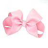 Grosgrain Bowknot Alligator Hair Clips OHAR-Q096-M-2