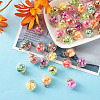 Transparent Glass Globe Pendants GLAA-TA0001-07-4