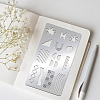 Stainless Steel Cutting Dies Stencils DIY-WH0242-263-7