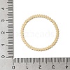 Gear Ring Rack Plating Brass Linking Rings KK-G480-01LG-3