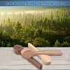 Wood Carving Spoon AJEW-GF0001-40-6